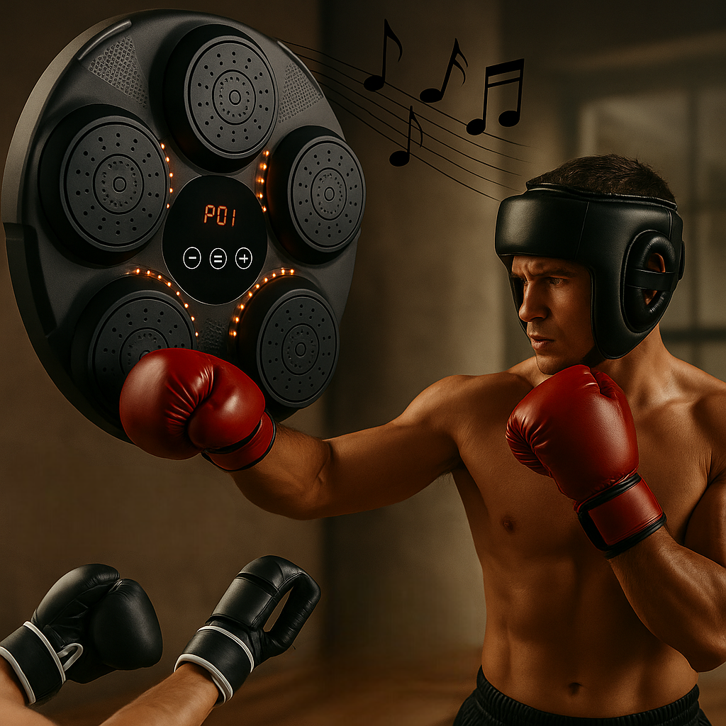 TABLERO DE BOXEO MUSICAL INTELIGENTE