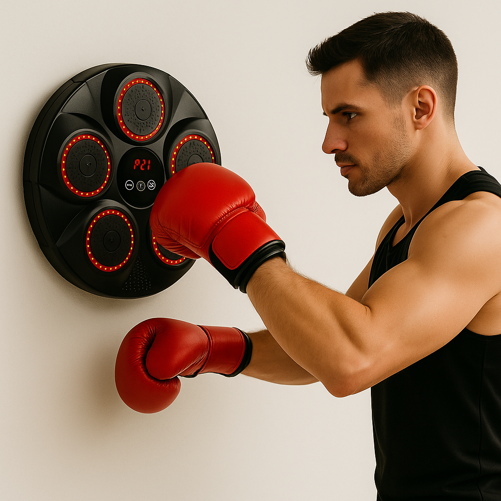 TABLERO DE BOXEO MUSICAL INTELIGENTE