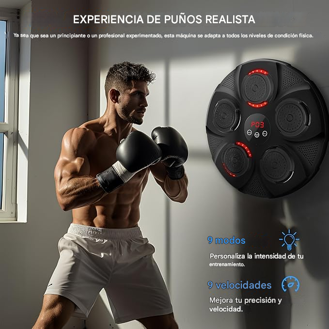 TABLERO DE BOXEO MUSICAL INTELIGENTE