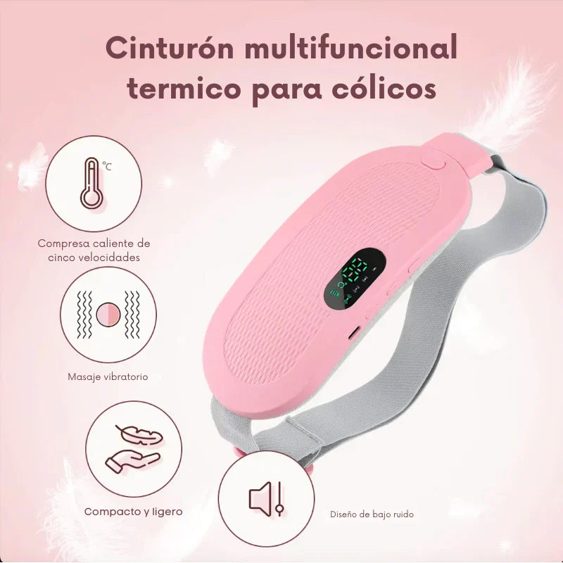 TermoWave® Cinturón Térmico Inteligente para Alivio de Cólicos Menstruales