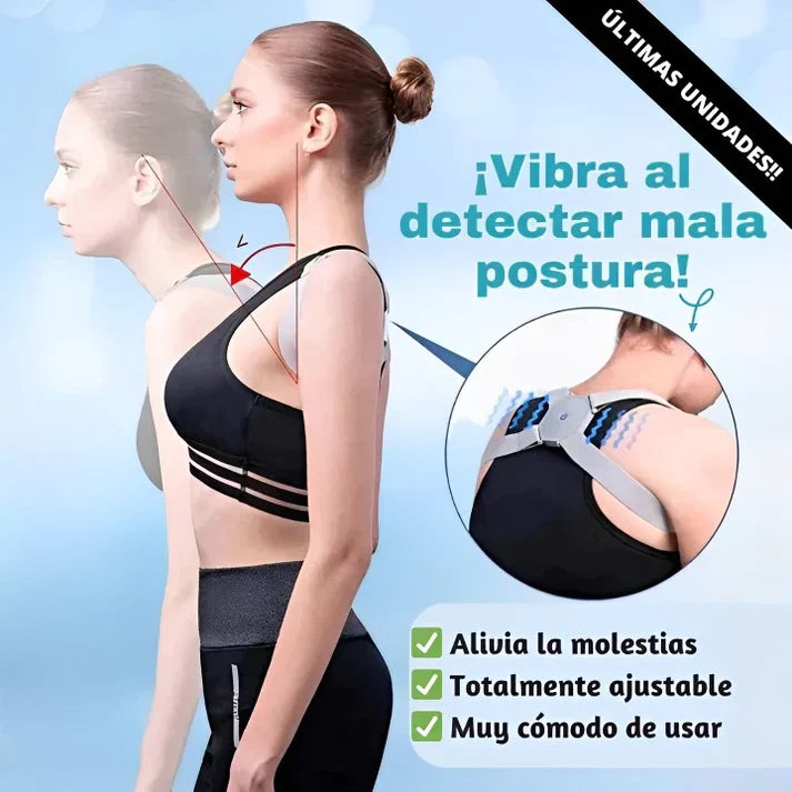 Corrector Postural Inteligente - UNISEX (ajustable a múltiples tamaños de cuerpos)
