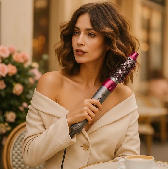 Secador y Rizador 5 en 1: Peinado Perfecto en Minutos