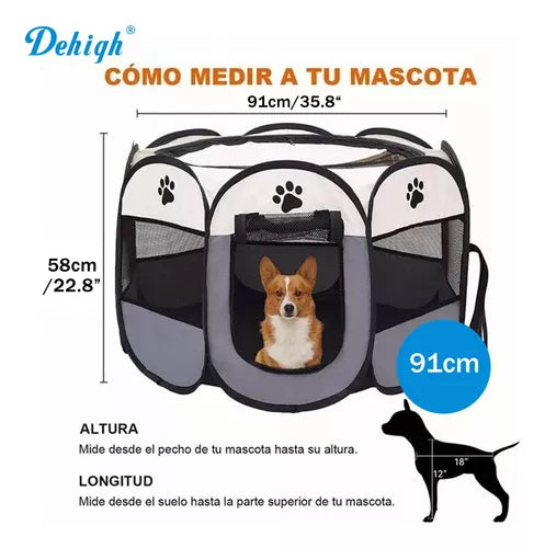 Corral para mascotas