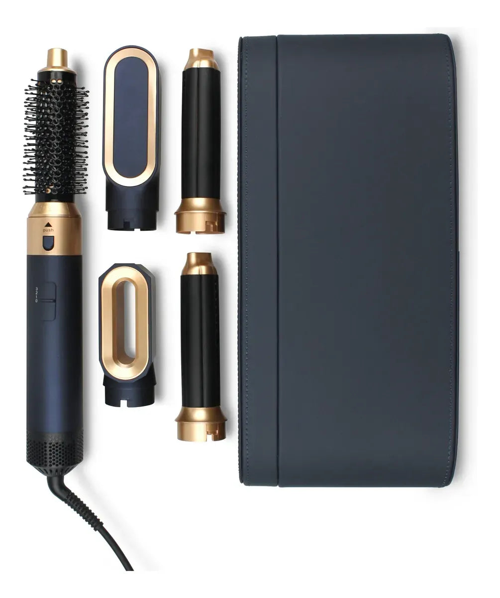 Secador y Rizador 5 en 1: Peinado Perfecto en Minutos