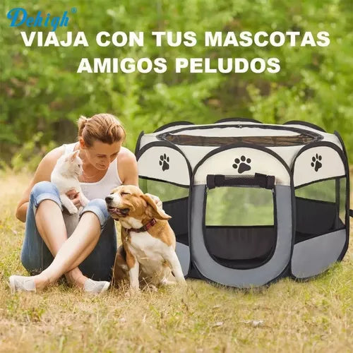 Corral para mascotas