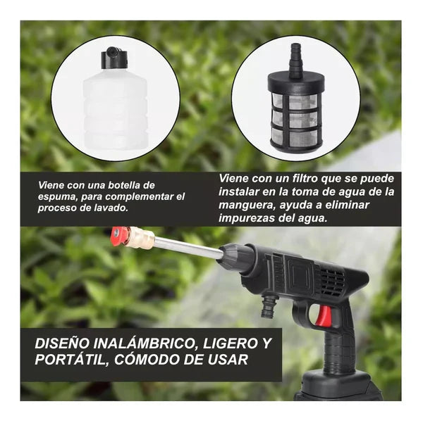 Hidrolavadora Turbo (2 BATERÍAS)