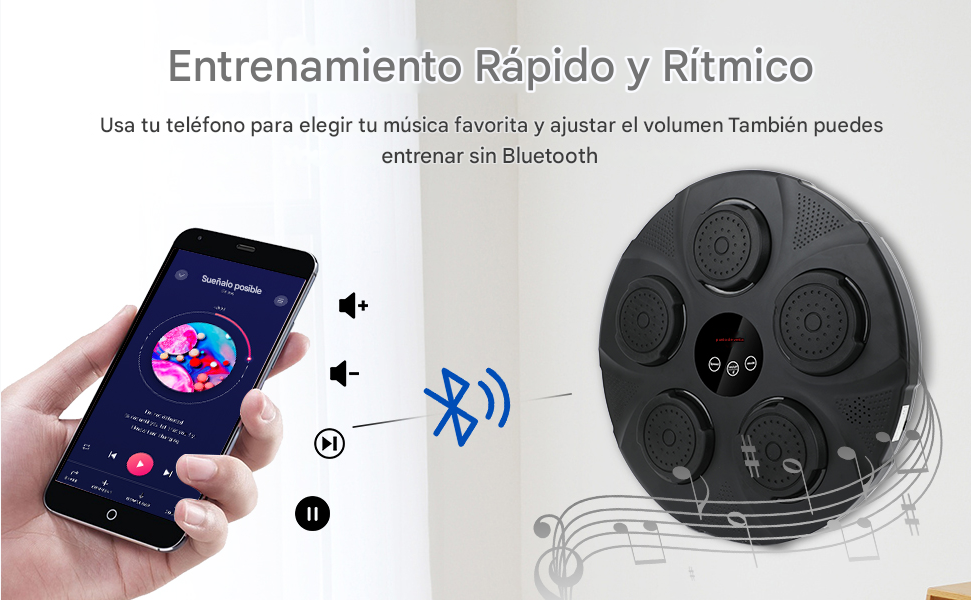 TABLERO DE BOXEO MUSICAL INTELIGENTE