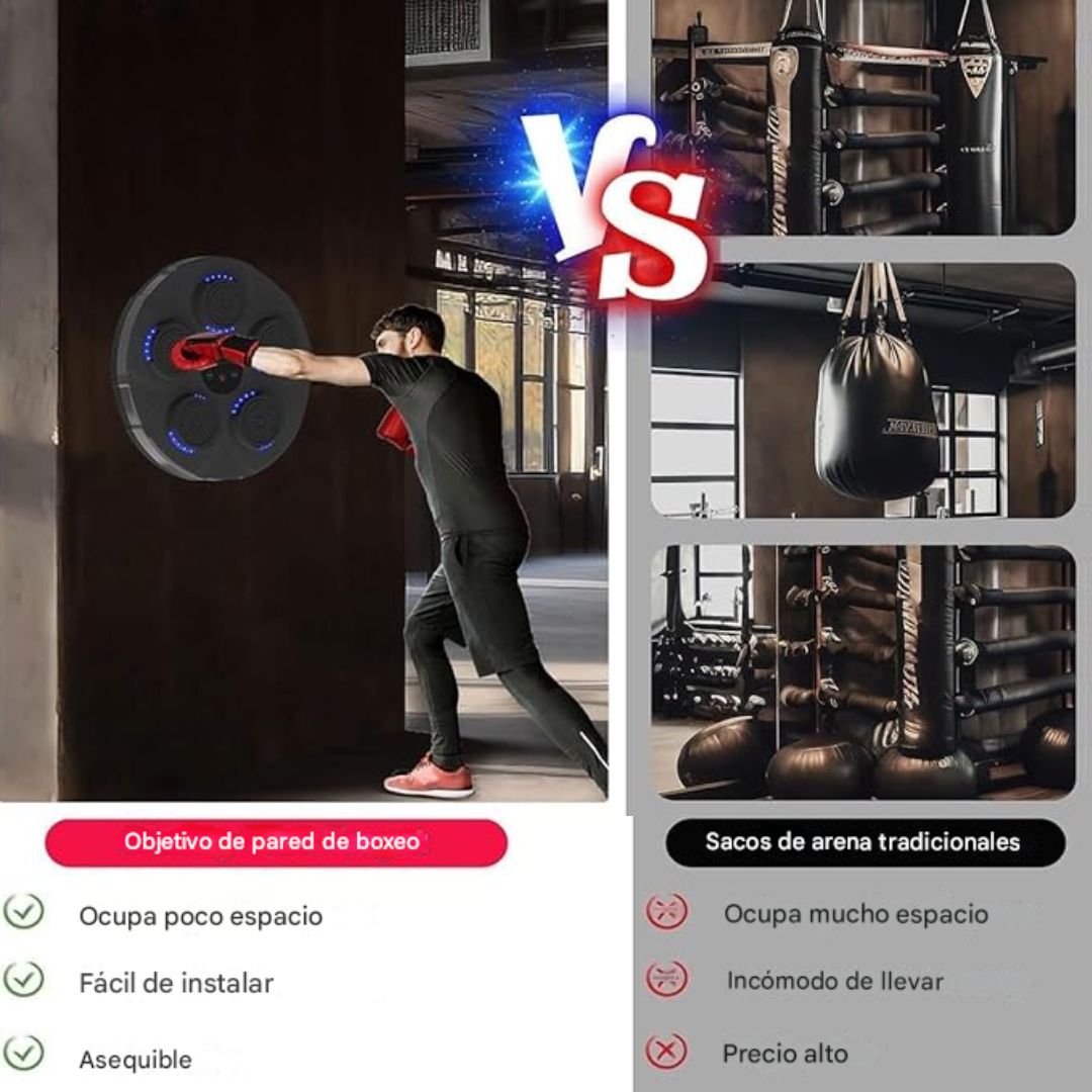 TABLERO DE BOXEO MUSICAL INTELIGENTE