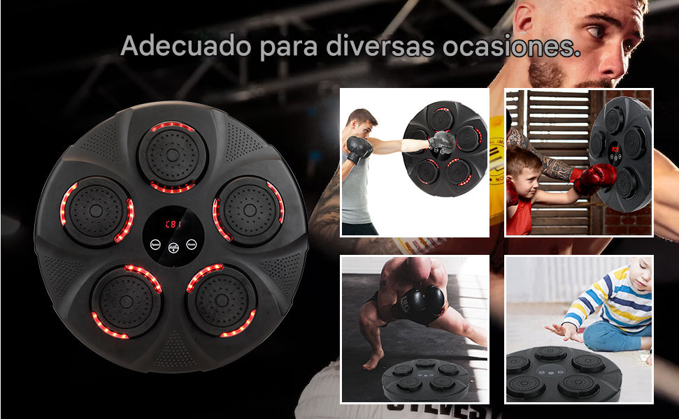 TABLERO DE BOXEO MUSICAL INTELIGENTE