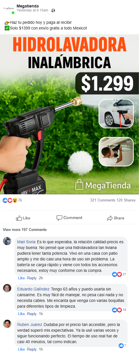 HIDROLAVADORA RECARGABLE INALÁMBRICA